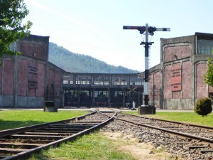 Museo Nacional Ferroviario at Temuco, Engine Roundhouse