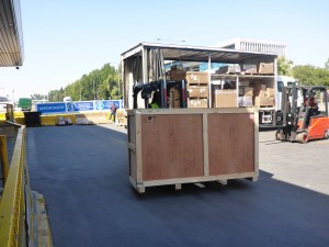 Here comes Storm - Santiago Cargo warehouse