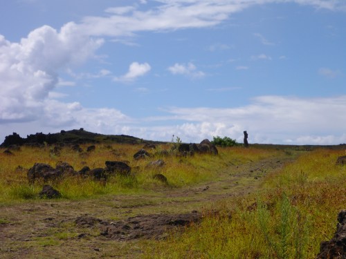 Walking towards Te Ihu O Motu Pare