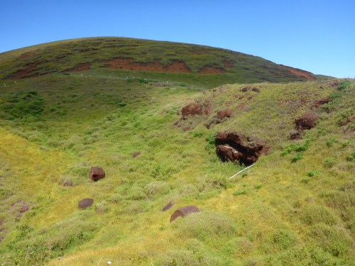 Pukao at Puna Pau quarry