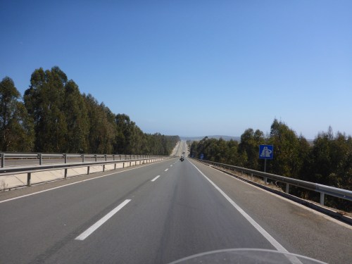 We are finally heading north of Santiago on Ruta 5