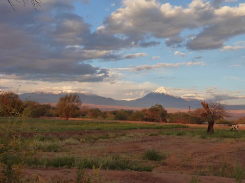 Enjoying another glorious sunset from our cabin