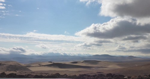 Coastal clouds south of Iquique