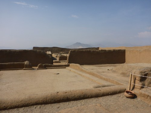 Chan Chan palace, walls originally 8 meters high.