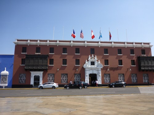Hotel Libertador with Moorish style windows