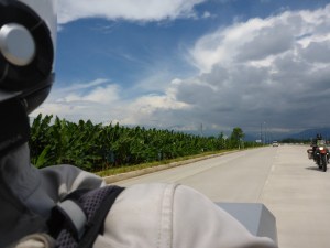 Storm brewing over the mountains