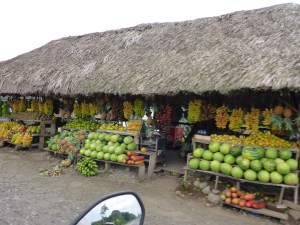 A huge variety of  fresh local produce for sale
