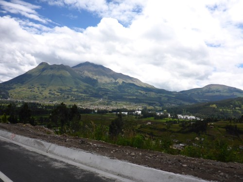 Heading to Otavalo, Ecuador
