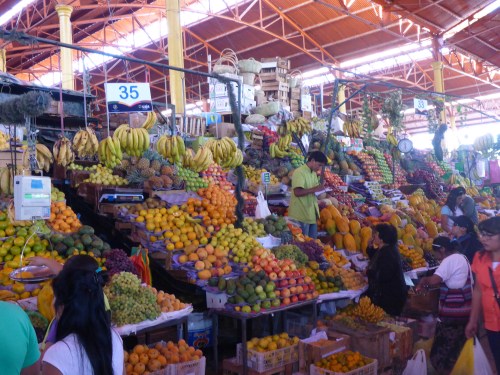 Arequipa San Camilo market