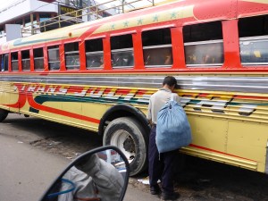 In the middle of Barberena, Guatemala - must have been desperate