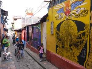 La Candelaria graffiti, Bogota, Colombia