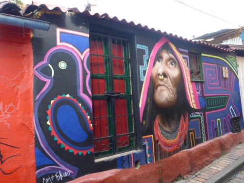 La Candelaria graffiti, Bogota, Colombia