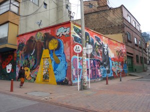 La Candelaria graffiti, Bogota, Colombia
