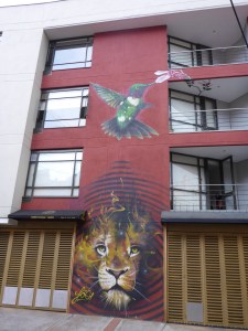 La Candelaria graffiti, Bogota, Colombia