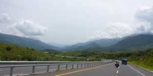 Highway down the Rio Negro valley.