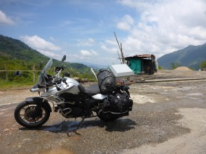 All clean at the truck wash.