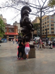Plaza Botero sculpture, Medellin