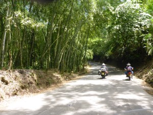 Road to Parque del Cafe, Montenegro, Colombia