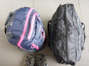 All our luggage for the next 5 days 