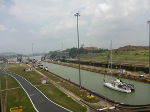 Boats of all sizes use the Panama canal