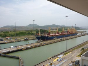 Tanker in one lock...