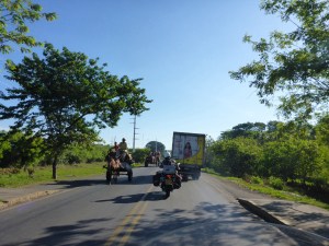 Leaving Chinandega, Nicaragua