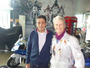 Jaciel, Motorrad Service Manager of BMW Santa Fe, Mexico City