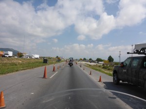 Another Mexican police check