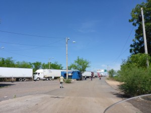 Honduras border post