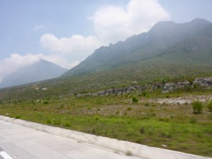 Coming into Monterrey