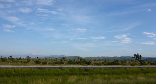 An hour north of Monterrey