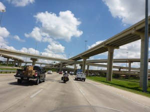 Texas highway interchange
