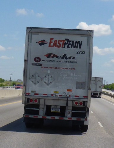 Love the graffiti - only in America!