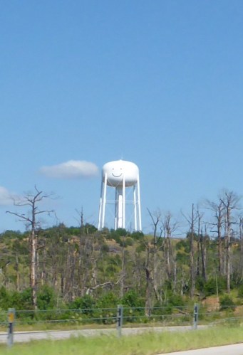 The smiley made me smile