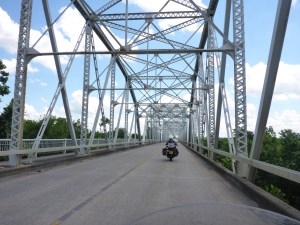 Crossing the Colorado River at La Grange