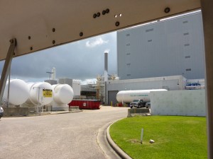 Used to simulate the extreme cold in space