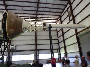 Saturn V rocket capsule