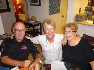 With Larry and Deborah, Houston