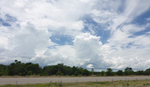 Big clouds in Texas