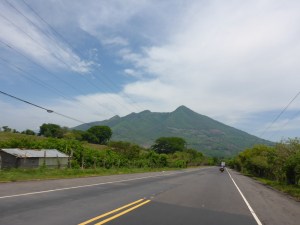 So many volcanoes in Central America - here in Honduras