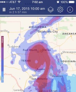 We are not leaving Fort Worth today now