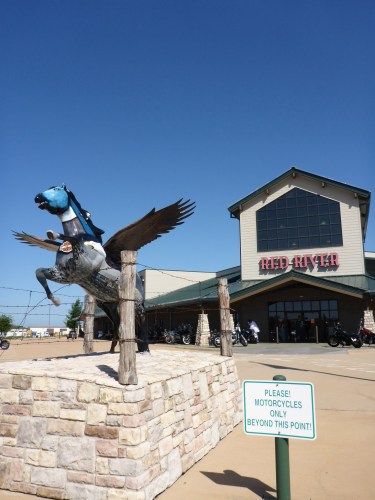 Motorcycles only past this point.