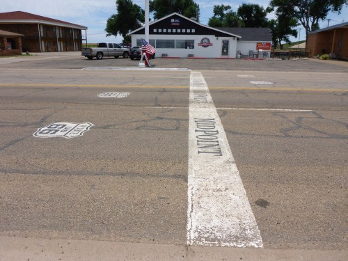 Midpoint of Route 66.