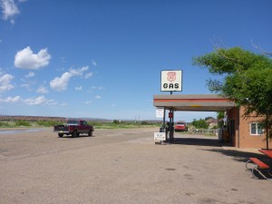 Finally a petrol station on Route 66 which is still open