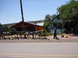 Typical US letter boxes