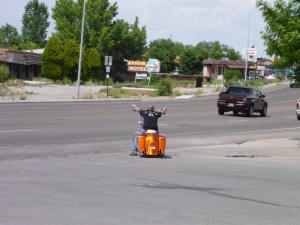 Something new every day, cornering must be fun