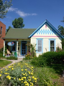 Colourful house, Salida Colorado