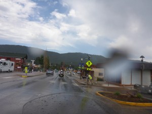 Just a local shower to cool us off