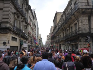 Mexico City centre on a Sunday