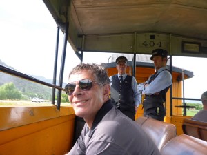 Anthony has always loved steam trains